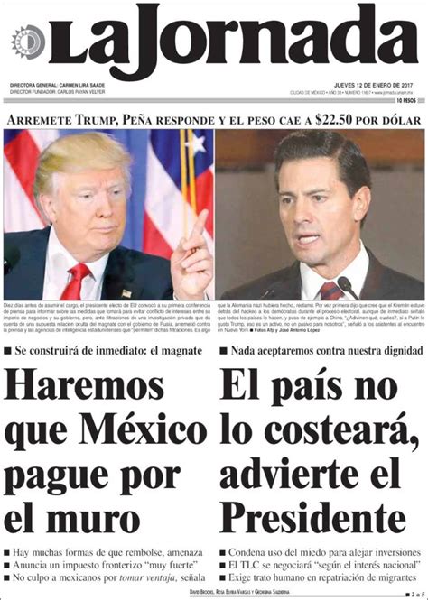 La jornada intensiva o jornada continua no es más que realizar la jornada laboral sin una pausa que rompa el tiempo en ocasiones la jornada intensiva es únicamente un día a la semana, los viernes. Periódico La Jornada (México). Periódicos de México ...