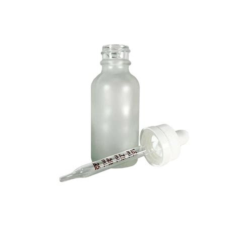 30ml Tincture Bottle Frosted Dropper Lid Is Separate Bear Rootz