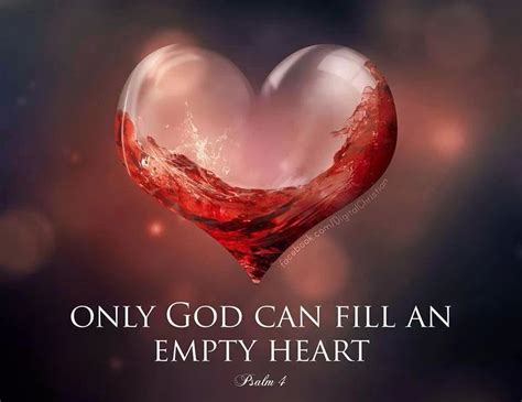 Only God Can Fill An Empty Heart Bible Scriptures Bible Quotes