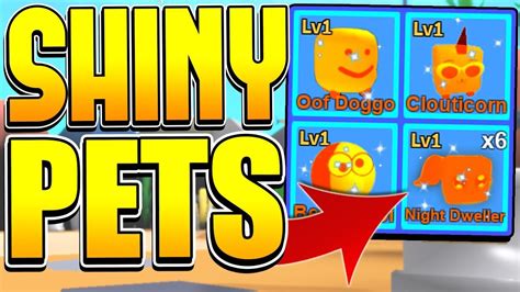 New Mythical Shiny Pets Update In Roblox Mining Simulator Youtube