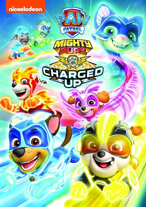 Amazon Paw Patrol Mighty Pups Charged Up Dvd アニメ