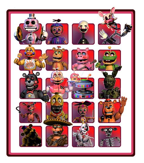 Who S The Best Fnaf Character Fnaf Characters Mario Characters Fnaf My Xxx Hot Girl