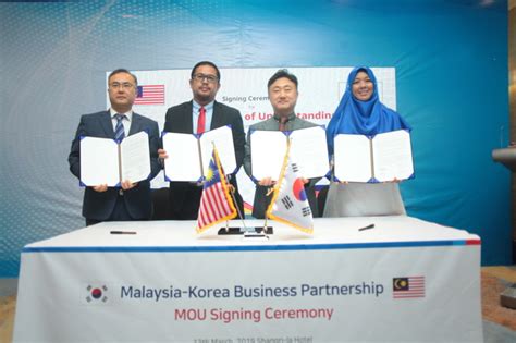 Znz venture sdn bhd, kampung raja. Signing MOU with Korean Business Partnership - Islah ...