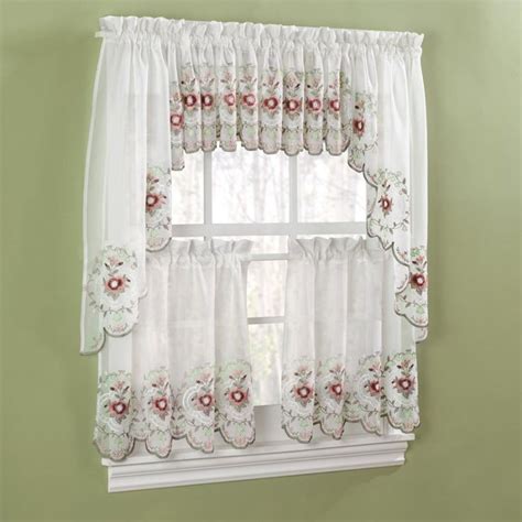 Rod pocket kitchen curtain set. Canvas of Jcpenney Kitchen Curtain - stylish Drape for ...
