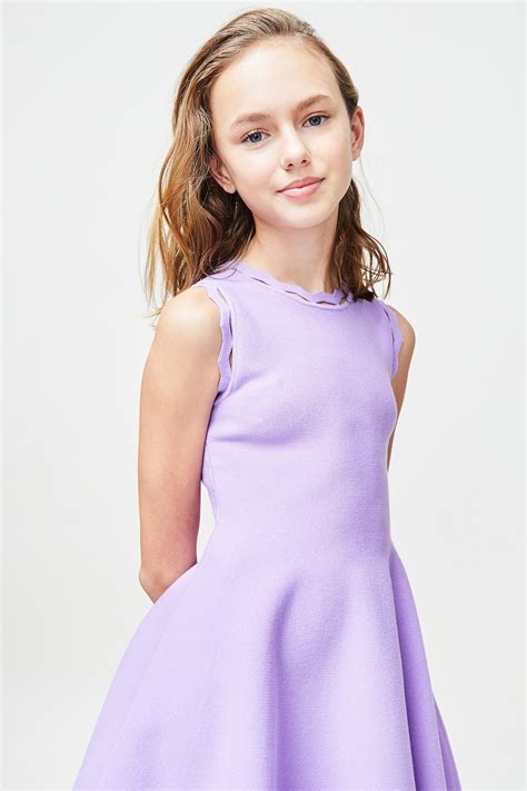 Milly Minis Zig Zag Trim Flare Dress In 2021 Cute Girl Dresses Tween Fashion Outfits Teenage