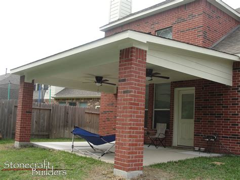 Outdoor Covered Patio Builders In Houston Stonecraft