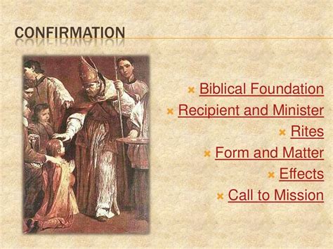 Sacraments Of Initiation Confirmation