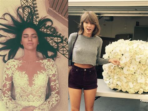 Kendall Jenner Taylor Swift Most Liked On Instagram In 2015
