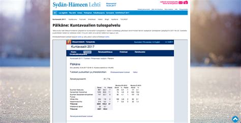 Vaalituloksia Seurattiin Aktiivisesti Shlfissä Sydän Hämeen Lehti