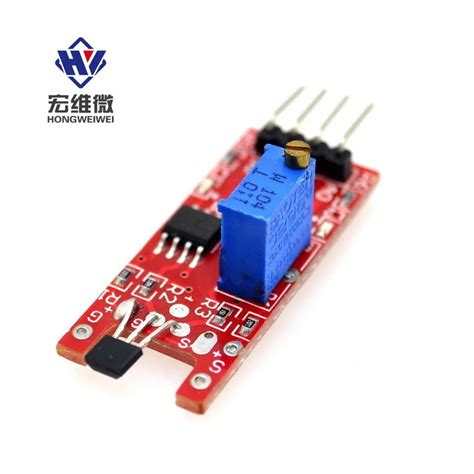 Ky 024 4 Pin Linear Magnetic Hall Sensor Board Switch Speed Counting