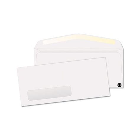 Window Envelope 10 Commercial Flap Gummed Closure 4 13 X 9 5 White