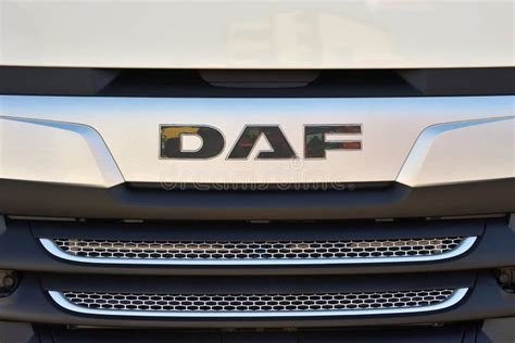 Daf Trucks Manufacturing Company Logo Editorial Stock Image Image Of