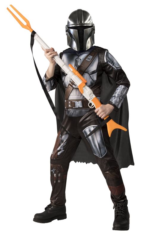 Child Officially Licensed Boys Mandalorian Halloween Costume Large