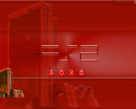 Red Ps2 Playstation Wallpaper 3148439 Fanpop