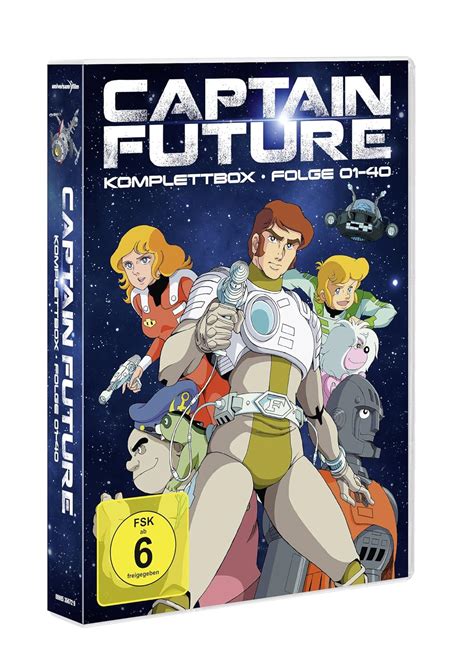 Captain Future Komplettbox 8 Dvds Amazonde Hans Jürgen