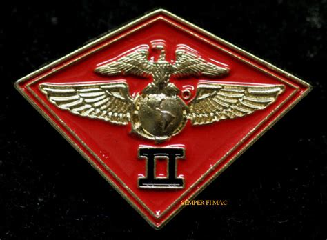 2nd Maw Marine Aircraft Wing Hat Lapel Pin Us Marines Mcas Mag Vma Vmfa