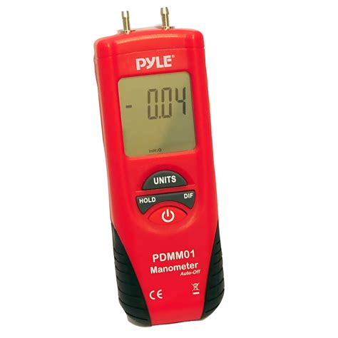 Thompsons Ltd Pyle Meters Pdmm01 Digital Manometer With 11 Units Of