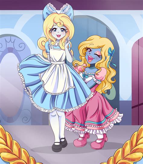 Commission Mother Daughter Dress Up By Lucy Tan On Deviantart