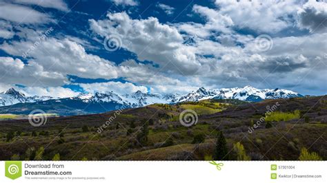 Colorado Rocky Mountains Landscape Stock Photo Image Of