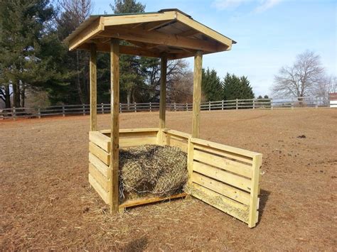 Hay Feeders Far From The Usual Horse Shed Horse Barn Plans Horse