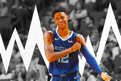 Download Ja Morant Selective Color Wallpaper | Wallpapers.com