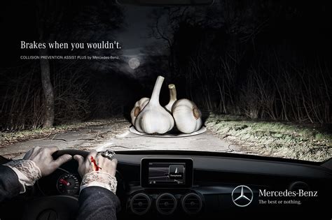 Mercedes Print Advert By Jung von Matt: Garlic | Ads of the World™