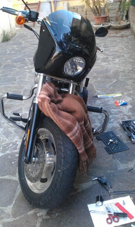 Who's rockin a fairing with big apes? Fat Bob 1/4 Fairing ***NEW DESIGN*** - Page 3 - Harley ...