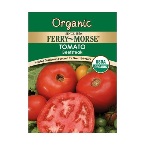 Ferry Morse Organic Beefsteak Tomato Seeds Since 1856 Non Gmo