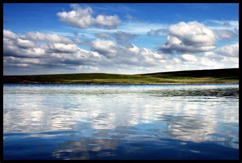 Wallpaper Reflection Sky Loch Horizon Cloud Water Resources