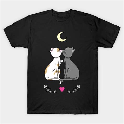 Cats In Love Kawaii Cats T Shirt Teepublic