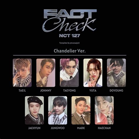 NCT Th Album FACT CHECK OFFICIAL PHOTOCARD ALBUM EBay