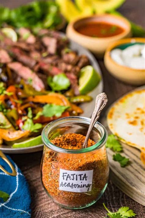 Homemade Fajita Seasoning Recipe The Cookie Rookie