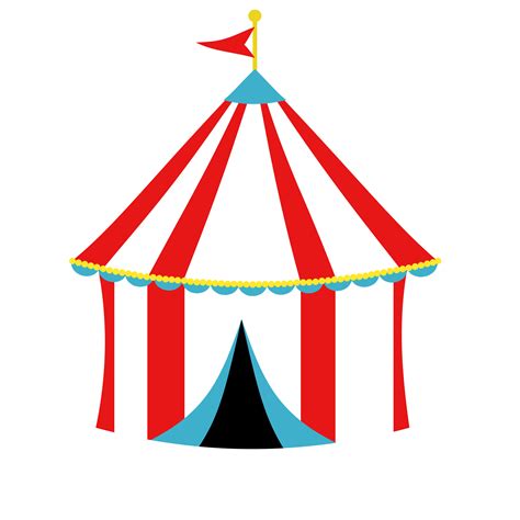 Circus Tent Template