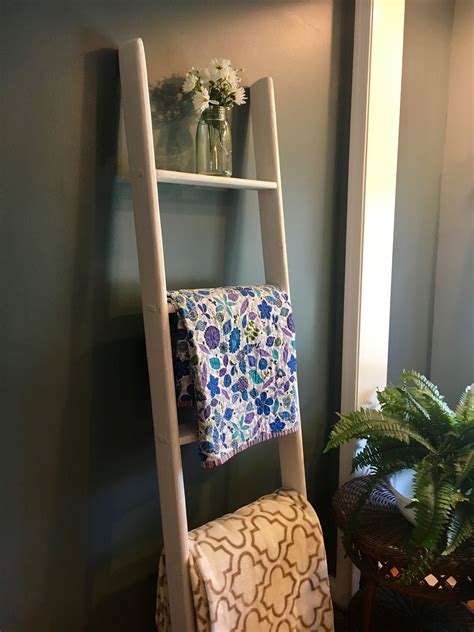 3.9 out of 5 stars 125. Baby Blanket Rack | Quilt Rack | White Blanket Ladder ...