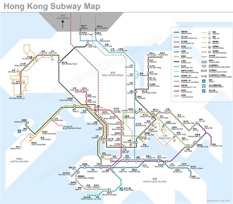 Carte Hong Kong Metro Archives Voyages Cartes
