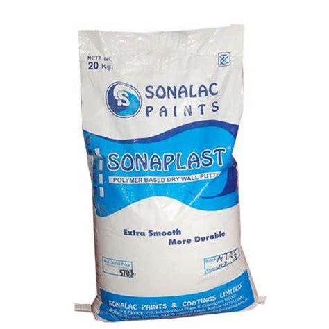 Sonaplast Polymer Based Dry Wall Putty Powder Packing 40 Kg Rs 18