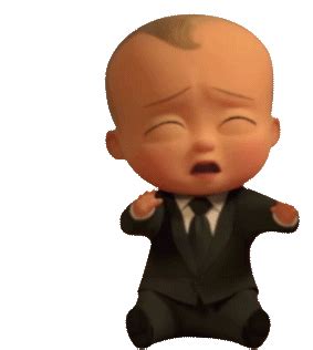 Boss Baby Crying Sticker Boss Baby Crying Sad Discover Share GIFs