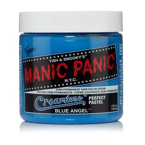 Manic Panic High Voltage Semi Permanent Hair Color Cream Blue Angel 4