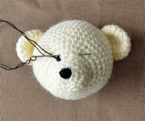Step 1 first, let's start with the eyes. Hand Embroidery: a Personal Touch to Amigurumi | LillaBjörn's Crochet World