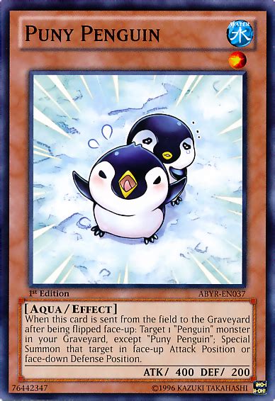 Puny Penguin Yu Gi Oh Wiki Fandom