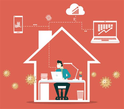 Work From Home Illustrations Royalty Free Vector Graphics And Clip Art