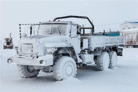 Russian Trucks On Instagram Ural 6x6 Truck In Extreme Cold