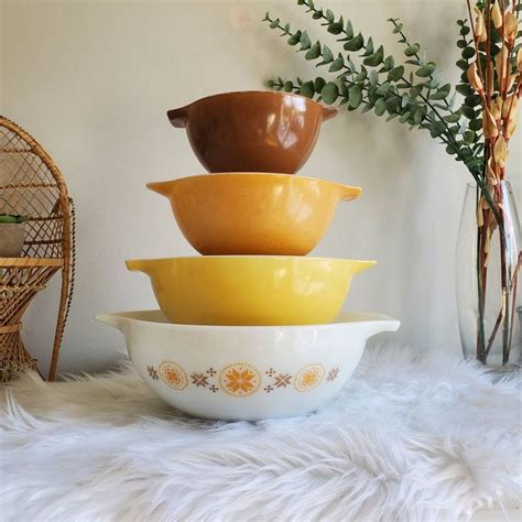Pyrex Town And Country Pyrex Bowls Pyrex Cinderella Mixing Etsy