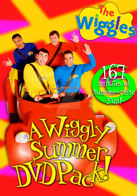 The Wiggles A Wiggly Summer Dvd Pack Cover 2006 By Josiahokeefe On