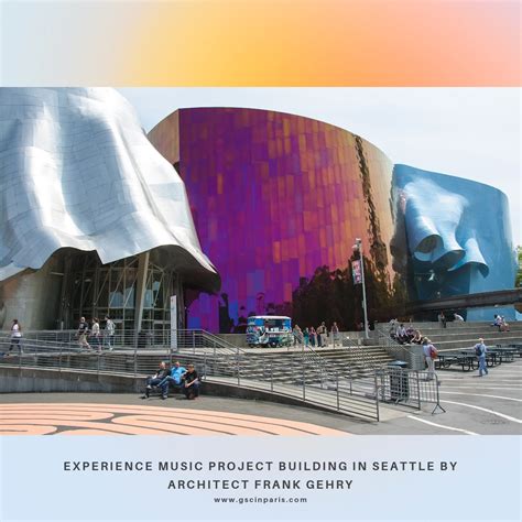 Frank Gehrys Experience Music Project Building In Seattle