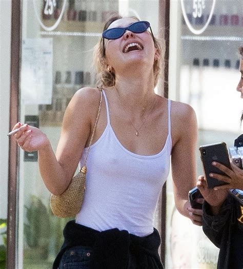 Lily-rose depp topless