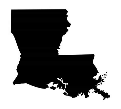 State Of Louisiana Outline Illustrations Royalty Free Vector Graphics
