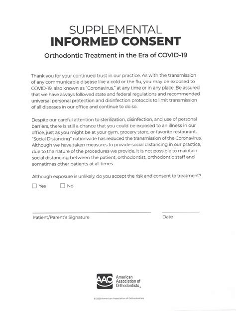 Covid 19 Consent
