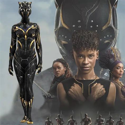 Shuri Black Panther Wakanda Forever Costume Marvel Official