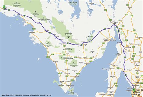 Perth To Adelaide Road Maps Map 3